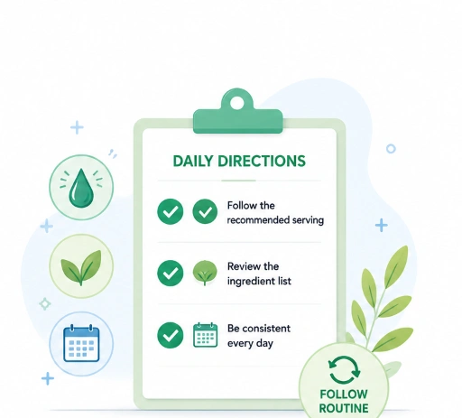 Use It as Directed - daily directions checklist